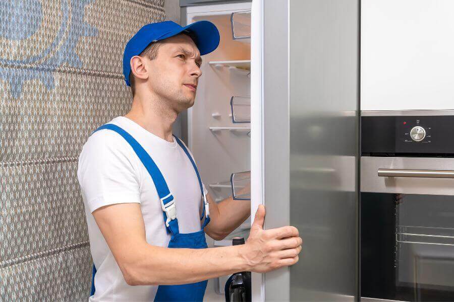Refrigerator Door Hinge Repair