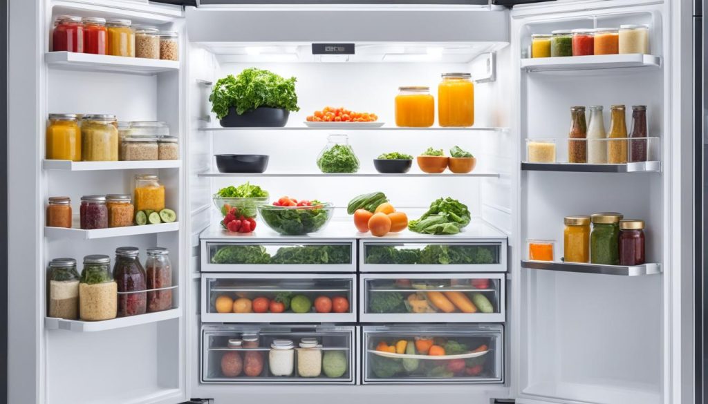 efficient fridge storage